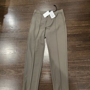 Theory Men's Tan Pants Size 32 Curtus Drw Pt Athleisure